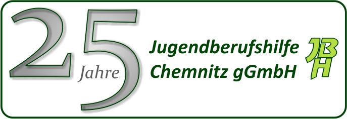 Logo 25 Jahre Jugendberufshilfe Chemnitz